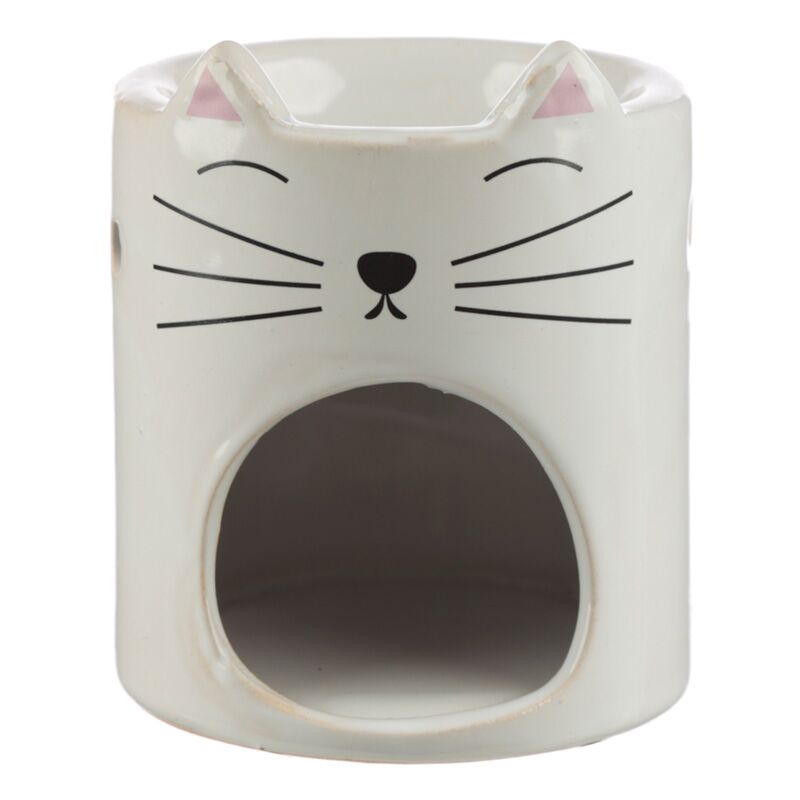 Load image into Gallery viewer, Feline fine kat keramiek geurbrander - small
