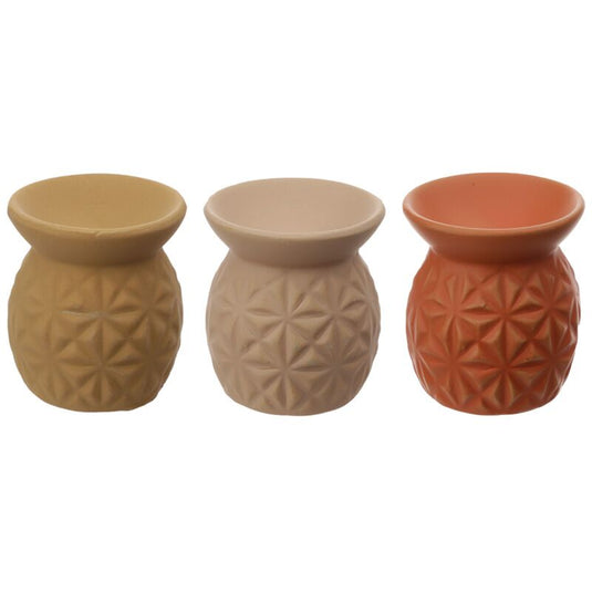 Eden keramiek embossed driehoek geurbrander - small