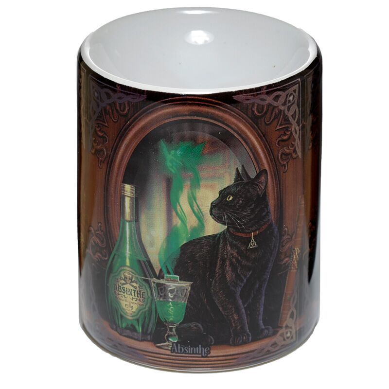 Load image into Gallery viewer, Lisa parker keramiek absinth kat geurbrander
