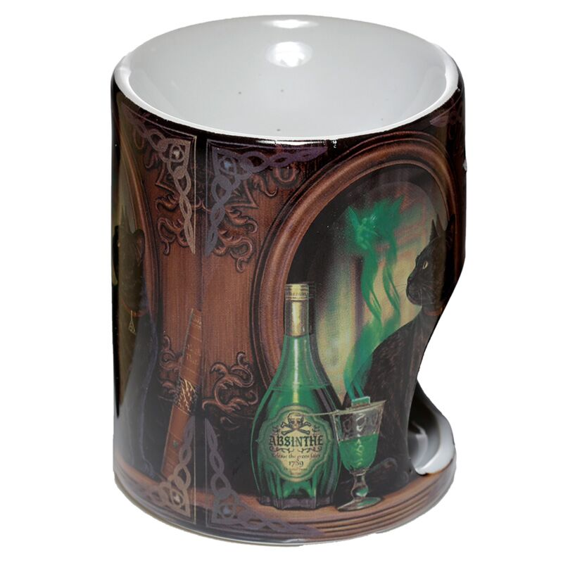 Load image into Gallery viewer, Lisa parker keramiek absinth kat geurbrander
