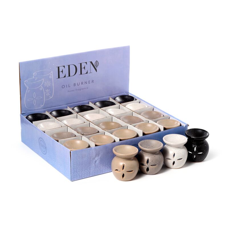 Load image into Gallery viewer, Eden small steen effect uitgesneden bloem geurbrander
