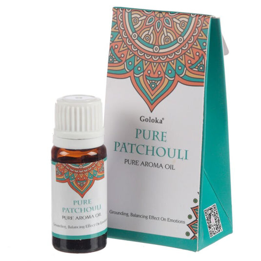 Pure patchouli 10ml - goloka geurolie