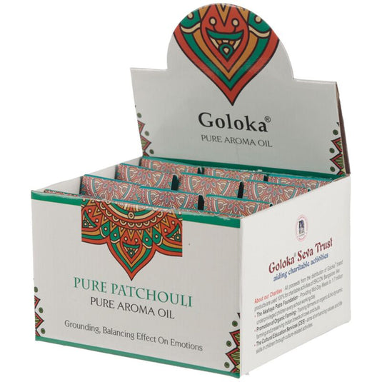 Pure patchouli 10ml - goloka geurolie
