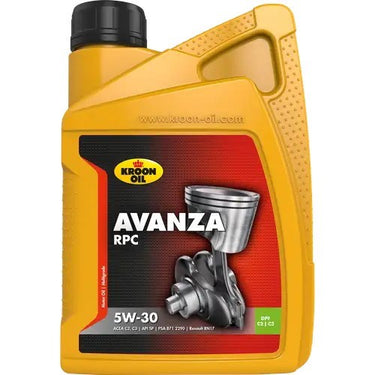 Kroon-oil - avanza rpc - synthetische motorolie 5w-30 - 1 liter - geen kleur