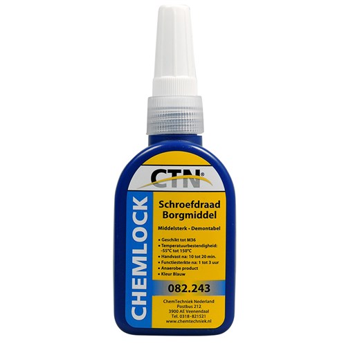 Loctite ctn 243 borgmiddel blauw middelsterk 50ml