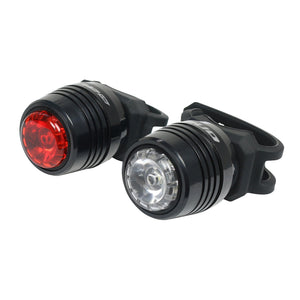 One verlichtingsset 20 usb oplaadbaar zwart