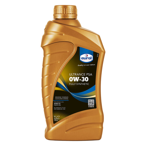 Eurol Ultrance engine oil PSA 0W30 C2 1-litre E100018