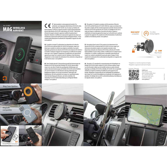 Optiline mag wireless airvent