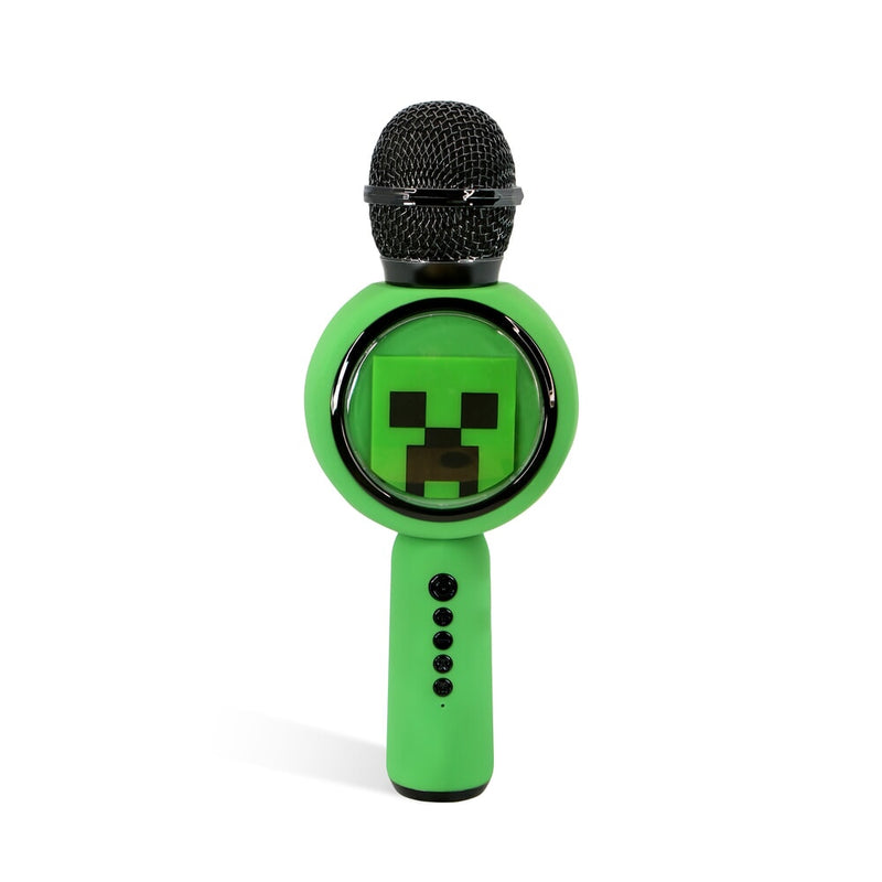 Load image into Gallery viewer, Otl technologies karaoke led microphone and speaker minecraft (mc1240)
