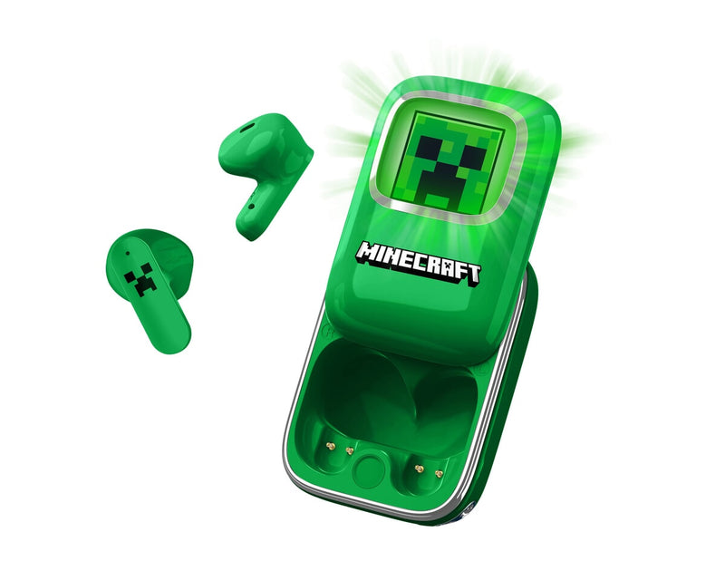 Load image into Gallery viewer, Otl technologies bluetooth slide tws earphones minecraft (mc1316)
