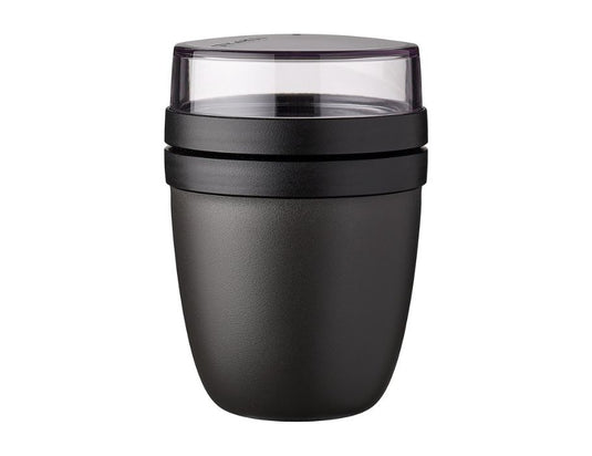 Mepal lunchpot ellipse - nordic black - 500 ml + 200 ml