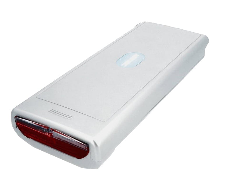 Load image into Gallery viewer, Yanec e-motion e-300 e-400 e-500 fietsaccu 13ah zilver
