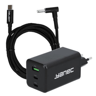 Act yanec compe gan lader 100w + 4.5 x 3.0 mm hp laadkabel