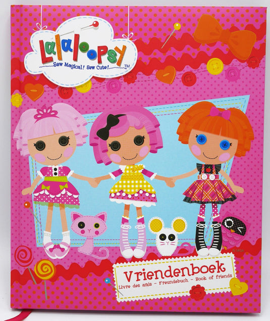 Van der doelen lalaloopsy vriendenboek laat al je beste vriendjes hier in schrijven