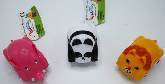 Van der doelen viking auto's in diervormen, heel stevig voor de allerkleinste handjes