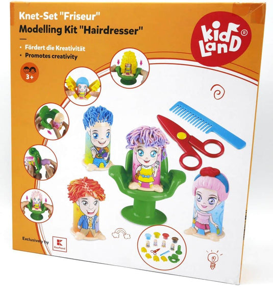 Playgo haar salon dough set mat kappers stoel.