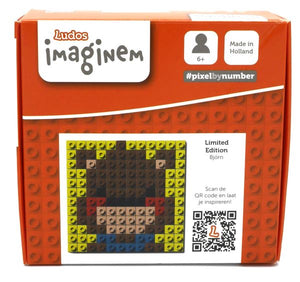 Van der doelen imaginem mozaik bordje limited edition bjorn