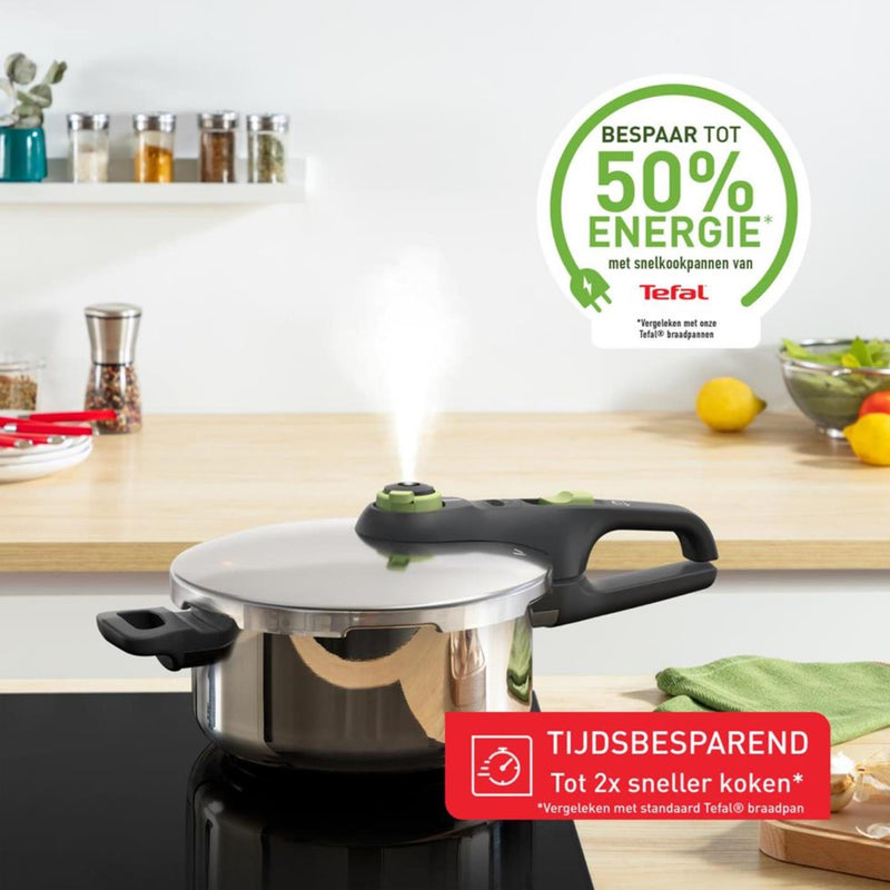 Load image into Gallery viewer, Tefal secure 5 trendy snelkookpan 4 liter zonder stoommand
