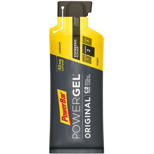 Powerbar powergel original (24 x 41gr) - espresso (caffeine)