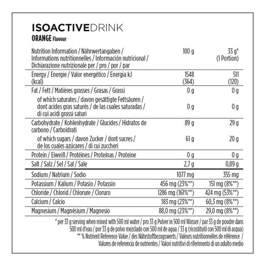 Powerbar isoactive 1320 (1 x 1320gr) - orange