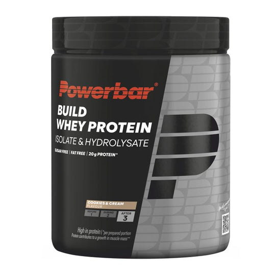 Powerbar build whey protein - isolate hydrolysate (1 x 550gr) - cookies cream