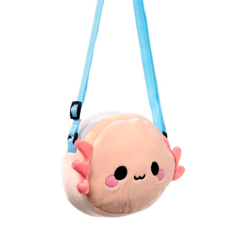 Load image into Gallery viewer, Maddie de axolotl adoramals crossbody schoudertas
