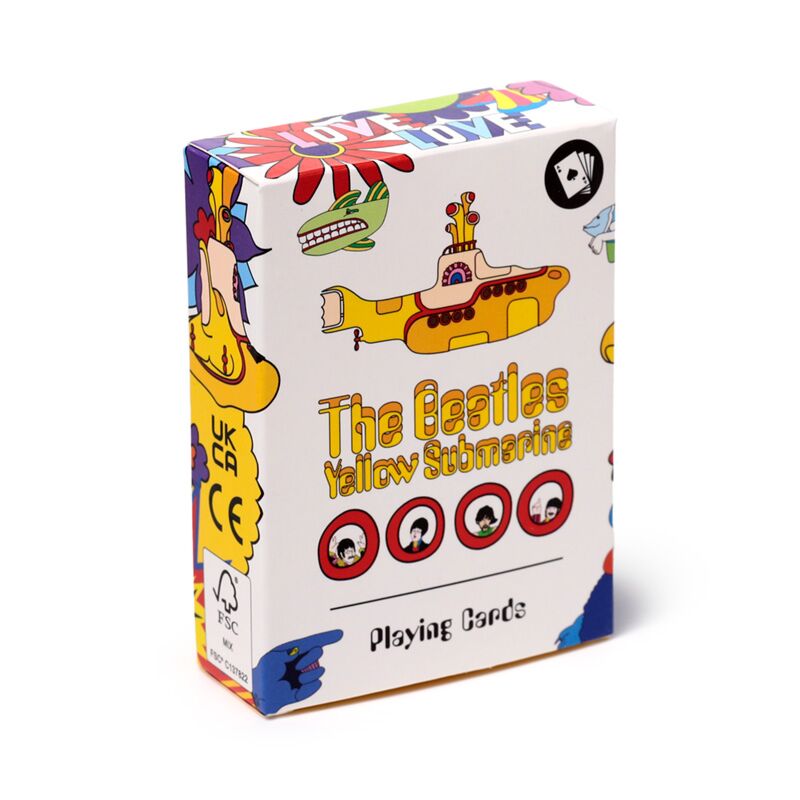 Load image into Gallery viewer, The beatles yellow submarine speelkaarten
