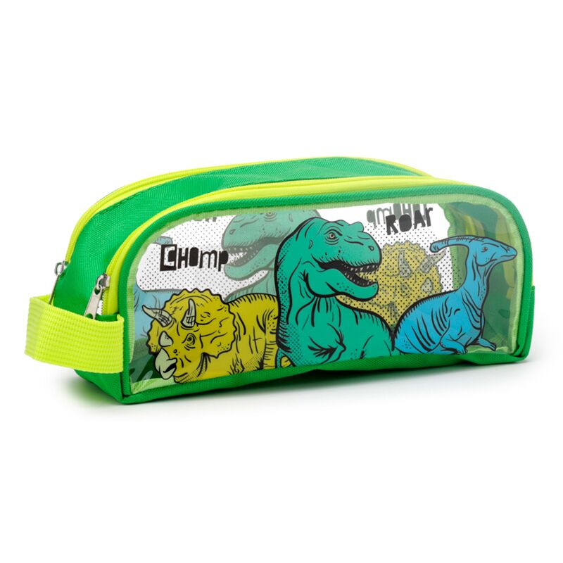 Load image into Gallery viewer, Dinosauria transparant potlodenkoker
