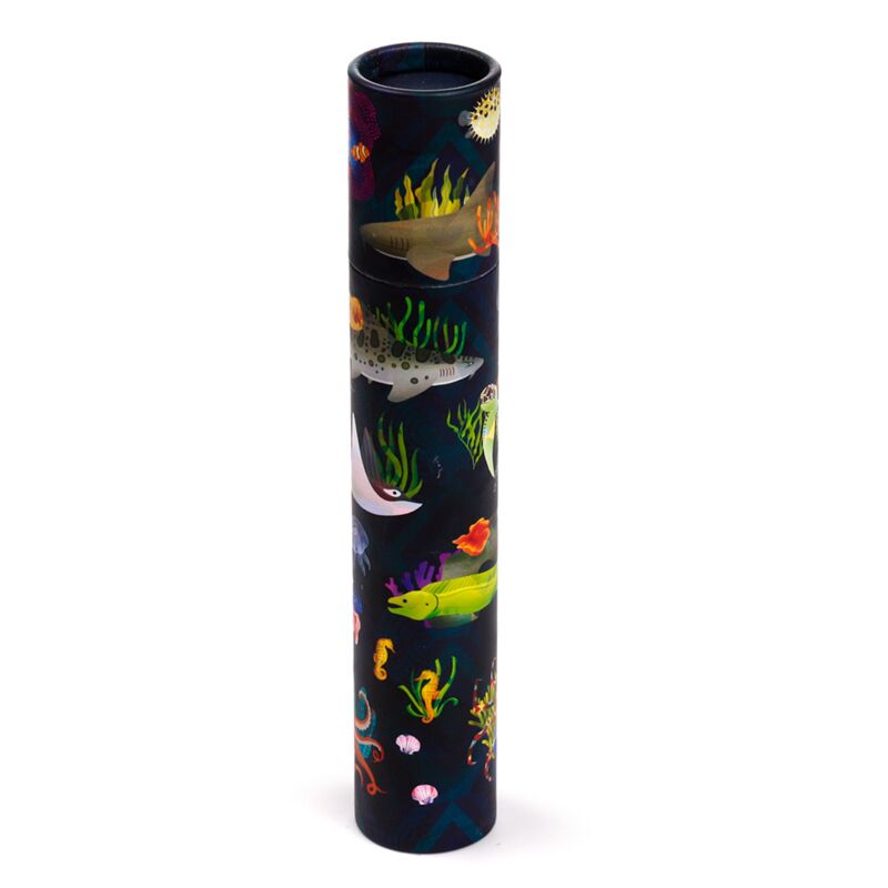 Load image into Gallery viewer, Marine kingdom large tekenkoker 12 kleurpotloden
