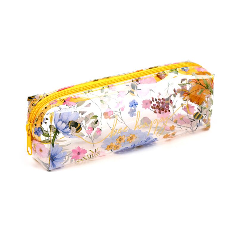 Load image into Gallery viewer, Nectar meadows transparant potloodetui
