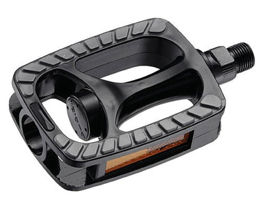Union pedalen SP-813. 9 16 Kunststof, zwart grijs non-slip (hangverpakking)