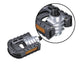 Vouwpedalen Union Sp-151N Aluminium Zilver