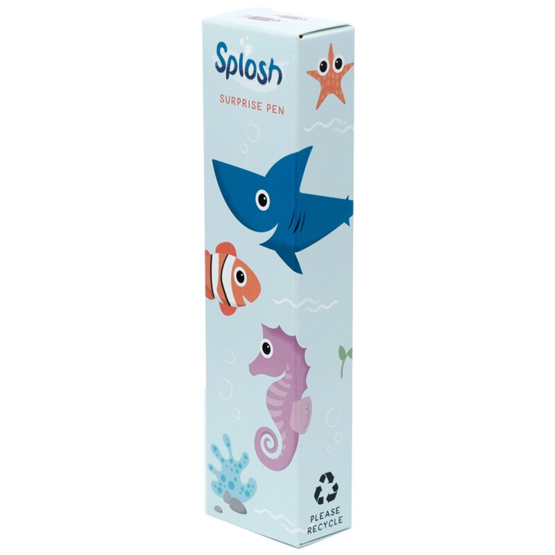 Load image into Gallery viewer, Splosh surprise zeeleven pvc pen - zwart
