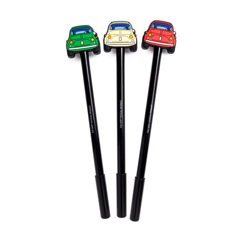 Load image into Gallery viewer, Retro fiat 500 fijnschrijver pen siliconen top
