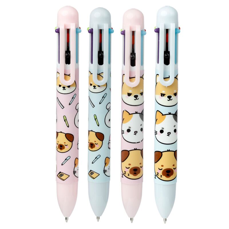Load image into Gallery viewer, Adoramals huisdieren meer kleuren pen (6 kleuren)
