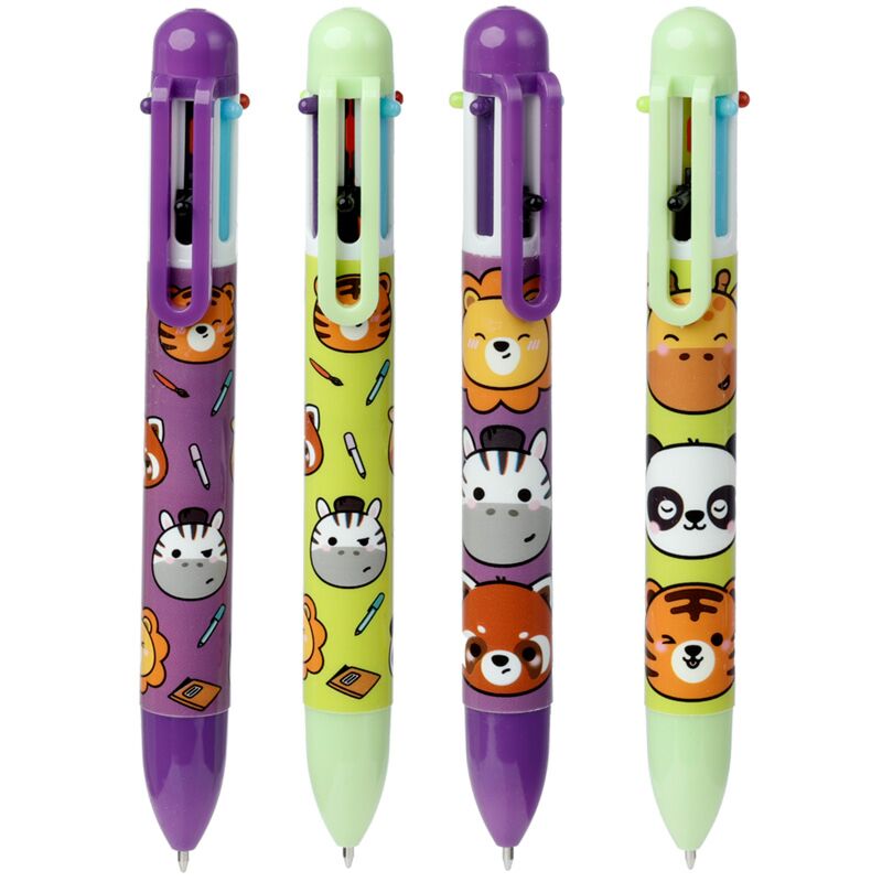 Load image into Gallery viewer, Adoramals wilde dierene dieren meer kleuren pen (6 kleuren)
