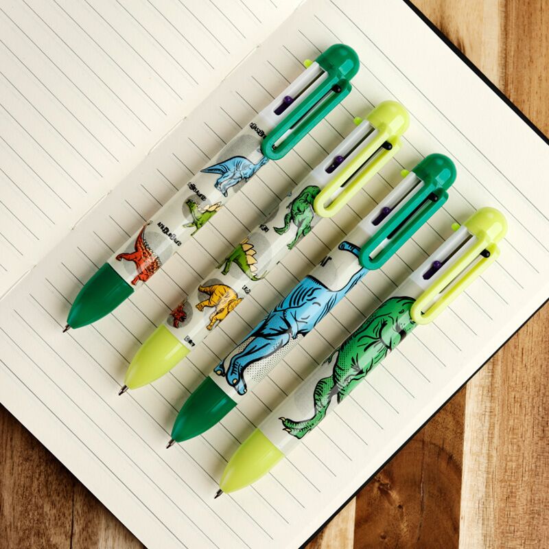 Load image into Gallery viewer, Dinosauria meer kleuren pen (6 kleuren)
