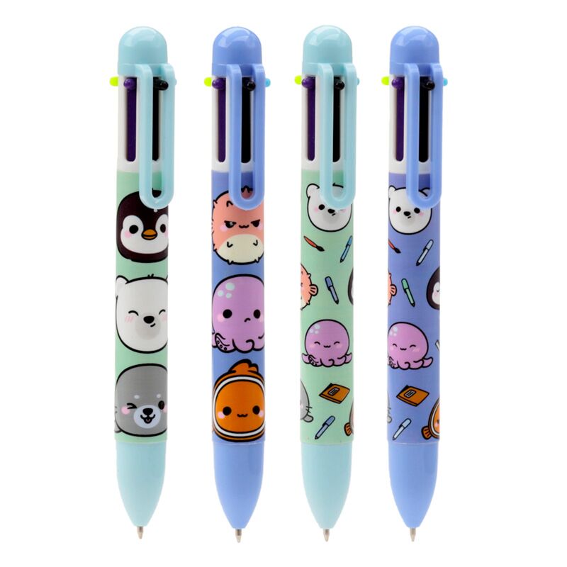 Load image into Gallery viewer, Adoramals zeeleven meerkleurige pen (6 kleuren)
