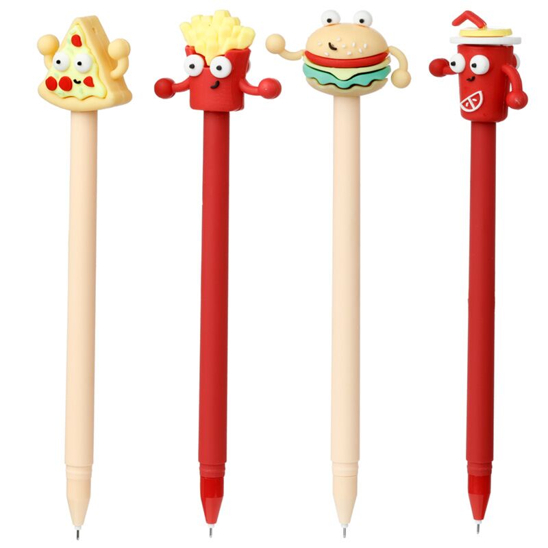 Load image into Gallery viewer, Fast food fijnschrijver pen - zwart
