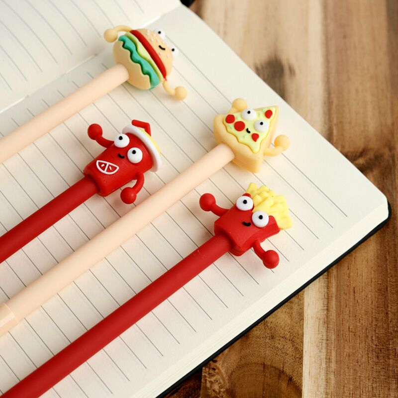 Load image into Gallery viewer, Fast food fijnschrijver pen - zwart
