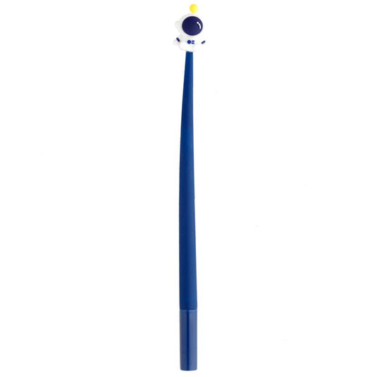 Ruimtevaart fijnschrijver pen - zwart