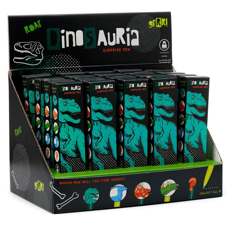 Load image into Gallery viewer, Dinosauria surprise pen
