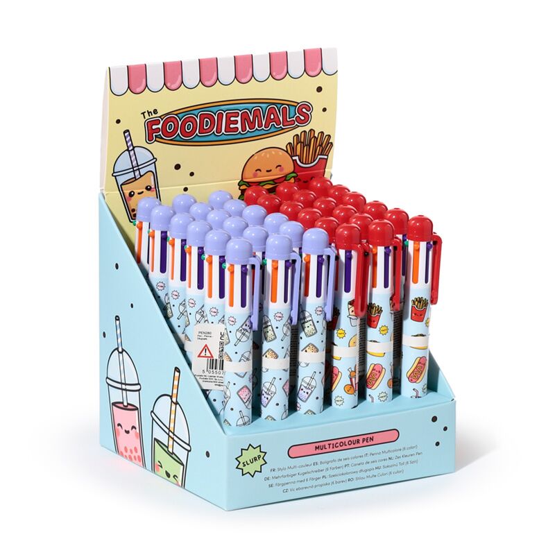 Load image into Gallery viewer, Foodiemals meer kleuren pen (6 kleuren)
