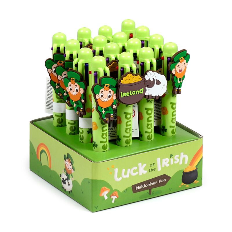 Load image into Gallery viewer, Iers geluk ierland meer kleuren pen (6 kleuren)
