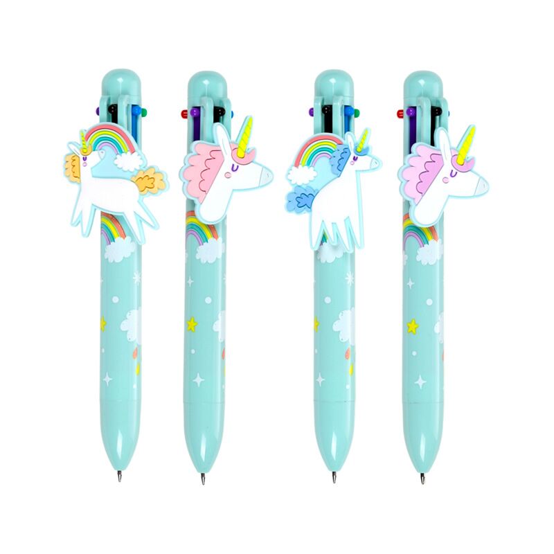 Load image into Gallery viewer, Unicorn magic meerkleurige pen (6 kleuren)
