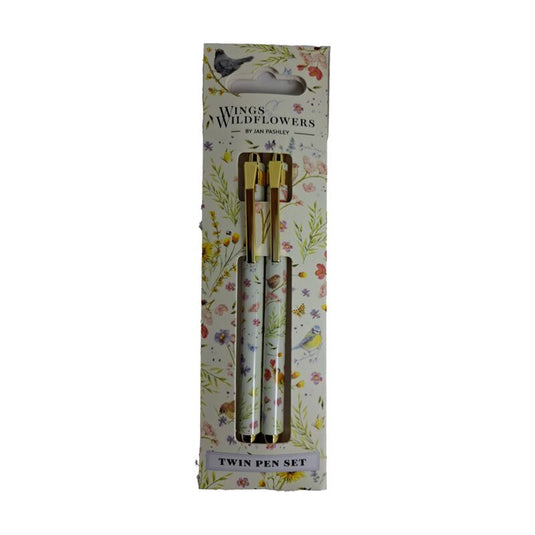 Jan pashley wings wildflowers duo pennenset zwart