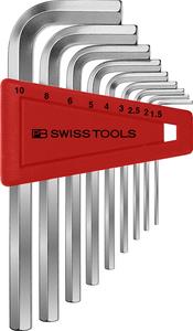Pb swiss tools pb inbussleutelset kort 1.5-8mm