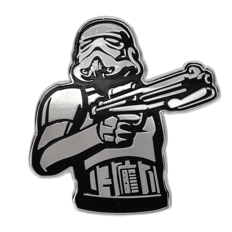 Load image into Gallery viewer, The original stormtrooper emaille button badge
