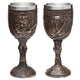 Decoratieve geborsteld goud hout-effect piraatn drinkbeker