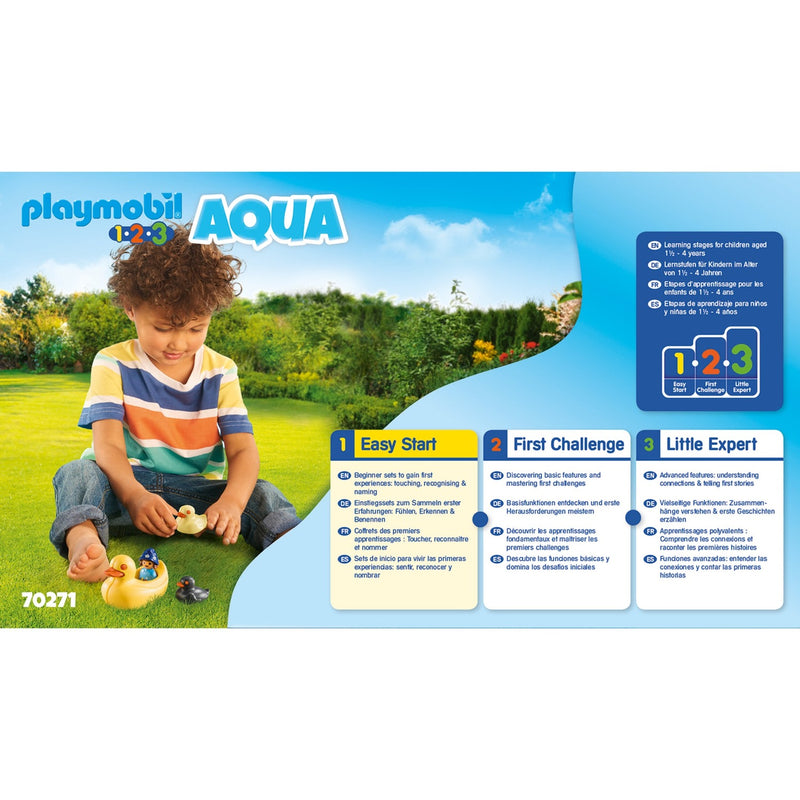 Load image into Gallery viewer, PLAYMOBIL PLAYMOBIL 1.2.3 Eendenfamilie
